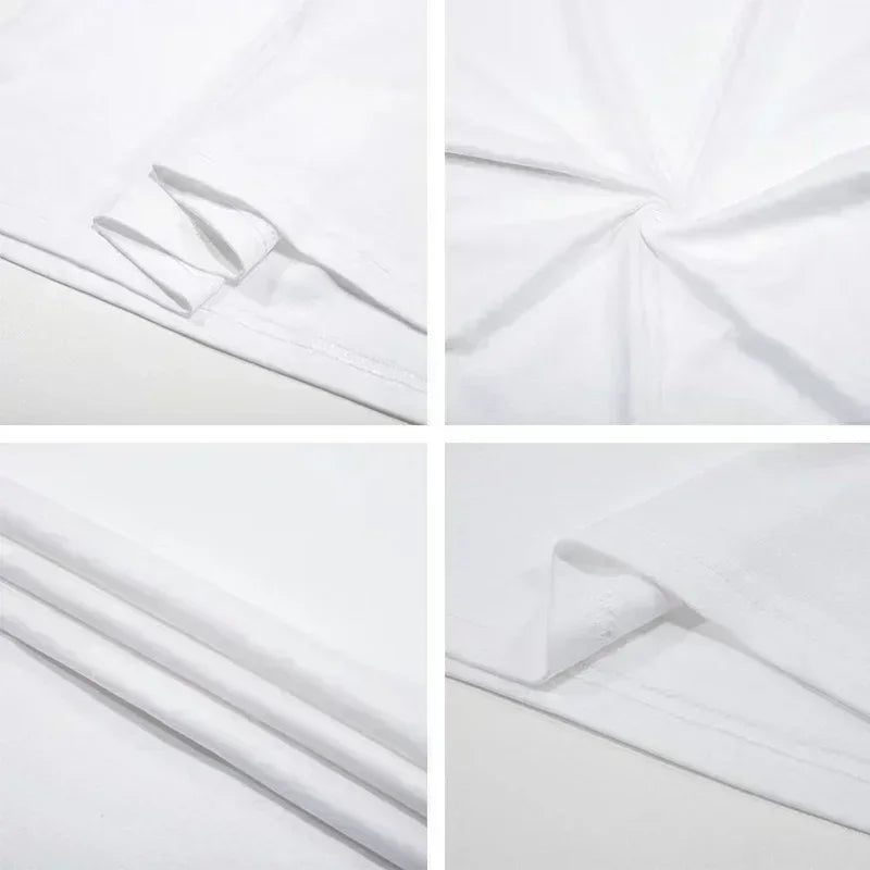 2025 New Light Luxury Summer Printing Fashion Brand Men's Short-sleeved T-shirt Casual Cotton Short-sleeved T-shirt