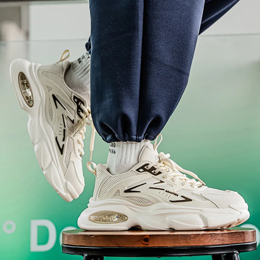 2026 Spring Autumn New Men's Casual Sneakers Luxury Trainers Breathable Race Running Shoes Male Fashion Sports Shoes Male