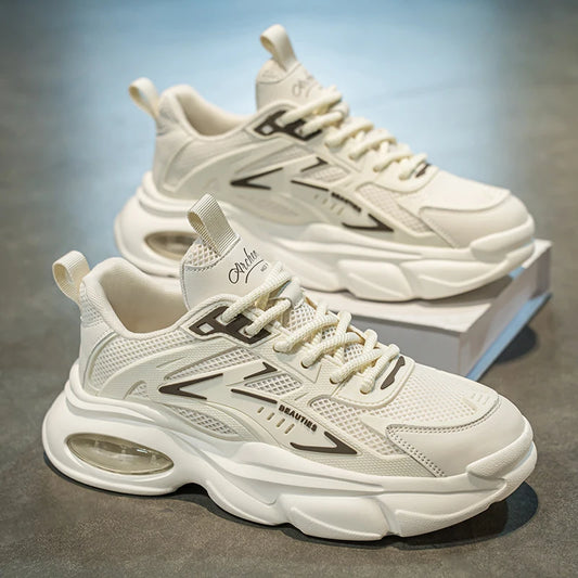 2026 Spring Autumn New Men's Casual Sneakers Luxury Trainers Breathable Race Running Shoes Male Fashion Sports Shoes Male